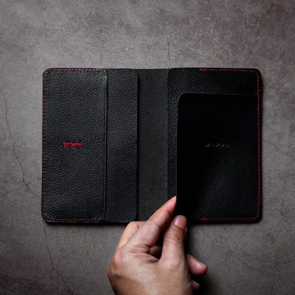 leather passport holder