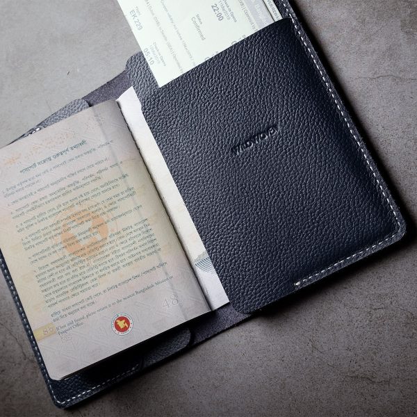 leather passport wallet
