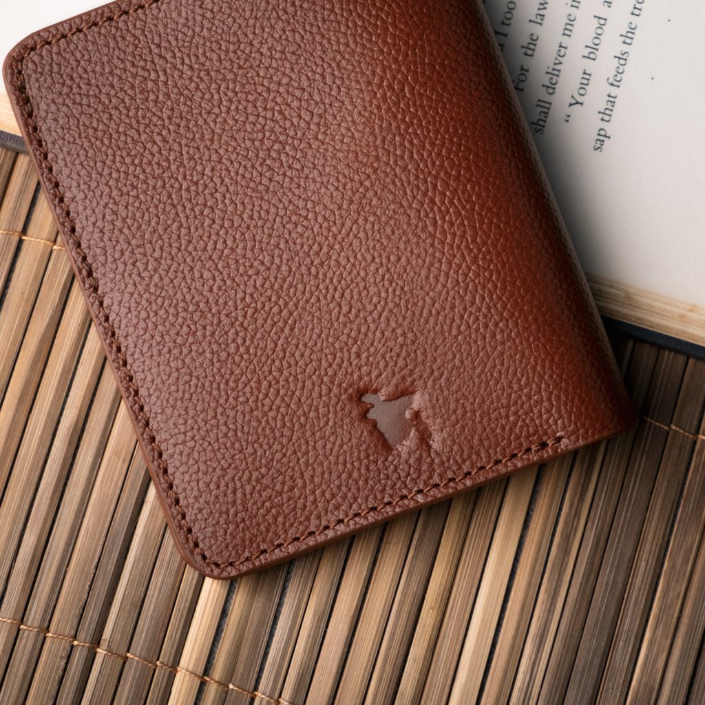 Wallet B1 Cognac (Premium Edition) - WildWoven Leather Products