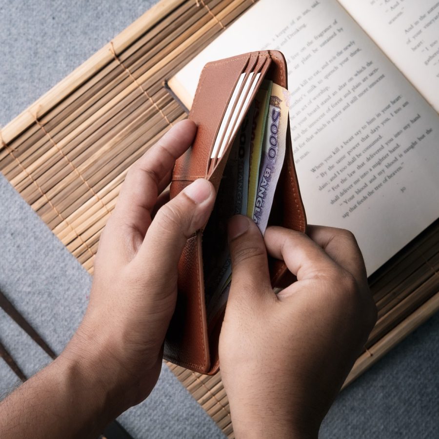 Wallet B1 Cognac (Premium Edition) - WildWoven Leather Products