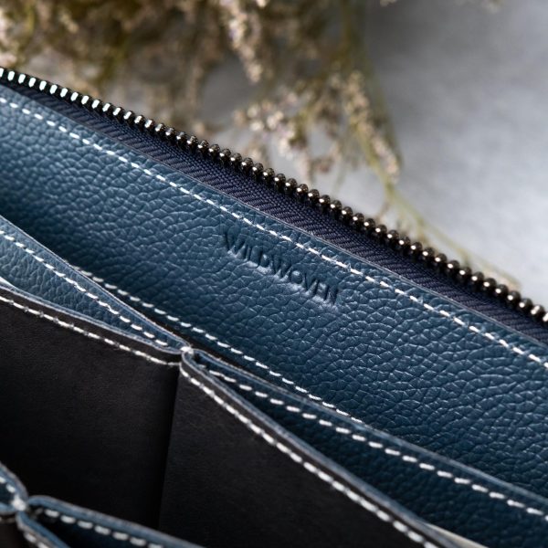 original genuine leather zipper long wallet for men women best selling highest quality top gift bangladesh dhaka bd