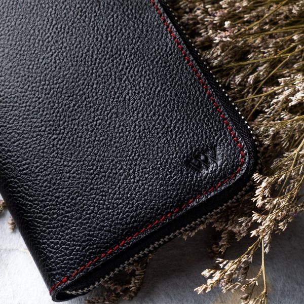 original genuine leather zipper long wallet for men women best selling highest quality top gift bangladesh dhaka bd